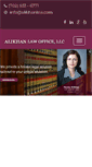 Mobile Screenshot of alikhanlaw.com